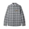 Caterpillar Flannel Shirt, Grey / Slate -Classic Men Wear Shop CaterpillarFlannelShirtGrey Slate1