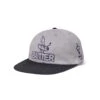 Critter 6 Panel Cap, Grey / Black -Classic Men Wear Shop Critter6PanelGrey Black1