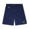 Critter Baggy Denim Shorts, Dark Indigo -Classic Men Wear Shop CritterDarkIndigoDenimShorts1
