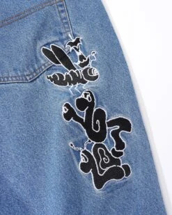 Critter Denim Jeans, Washed Indigo -Classic Men Wear Shop CritterDenimJeansWashedIndigo3