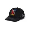 Fantasia 6 Panel Cap, Black -Classic Men Wear Shop Fantasia6PanelCapBlack1