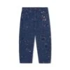 Fantasia Baggy Denim Jeans, Dark Indigo Bleach Splatter 1 Fantasia Baggy Denim Jeans, Dark Indigo Bleach Splatter -Classic Men Wear Shop FantasiaBaggyDenimJeansDarkIndigoBleachSplatter1