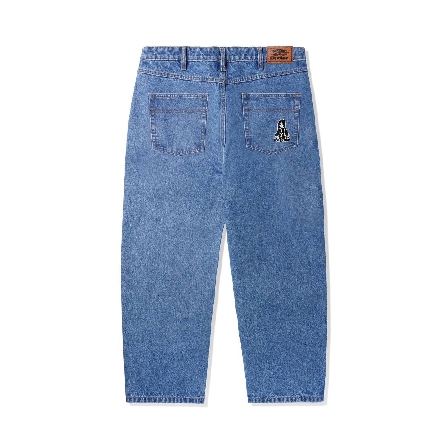 Hound Denim Jeans, Washed Indigo 4 Hound Denim Jeans, Washed Indigo - Image 2