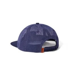 Mesh Shallow Snapback Cap, Indigo -Classic Men Wear Shop MeshShallowSnapbackNavy2