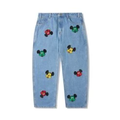 Mickey Denim Jeans, Washed Indigo