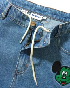 Mickey Denim Jeans, Washed Indigo -Classic Men Wear Shop MickyDenimJeans4