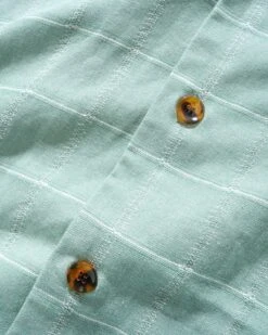 Pacific S/S Shirt, Pale Green -Classic Men Wear Shop PacificSSShirtPaleGreen3