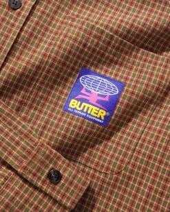 Terrain L/S Shirt, Brown / Green -Classic Men Wear Shop TerrainLSShirtBrown Green2