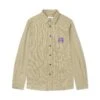 Terrain L/S Shirt, Cream / Forest -Classic Men Wear Shop TerrainLSShirtGreen Cream1