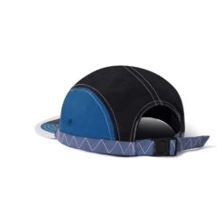 Valley 5 Panel Cap, Black / Navy -Classic Men Wear Shop Valley5PanelBlack Navy2