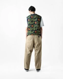 Wide Leg Pants, Khaki -Classic Men Wear Shop WEB OPT 0005 Butter Ecom Q223 D2 2416