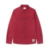 Washed Pocket L/S Shirt, Burnt Red -Classic Men Wear Shop WashedPocketLongSleeveShirtBurntRed1