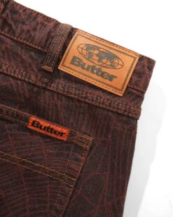 Web Denim Shorts, Brick -Classic Men Wear Shop WebDenimShortsBrick3