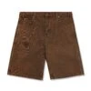 Web Denim Shorts, Brown -Classic Men Wear Shop WebDenimShortsBrown1