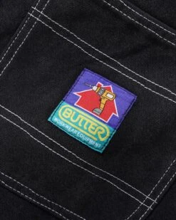 Work Double Knee Pants, Washed Black 7 Work Double Knee Pants, Washed Black -Classic Men Wear Shop WorkDoubleKneePantsWashedBlack3