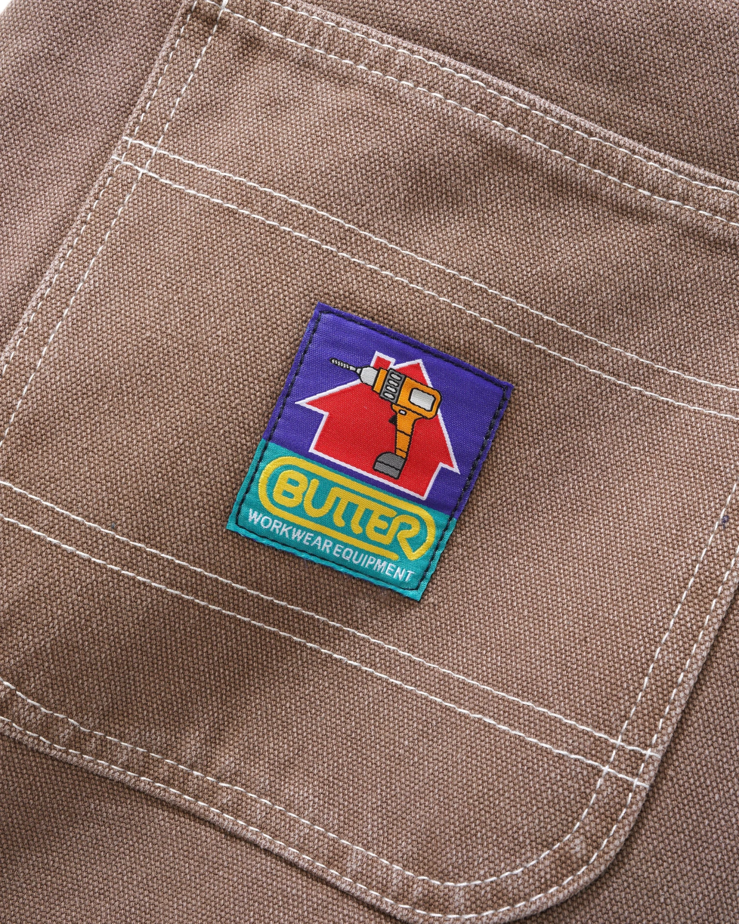 Work Double Knee Pants, Washed Brown 5 Work Double Knee Pants, Washed Brown - Image 3